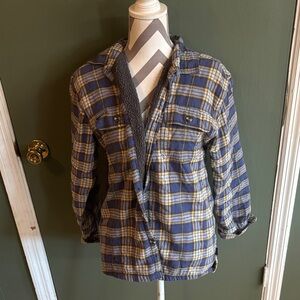 Stanley Blue and Yellow Plaid Shirt